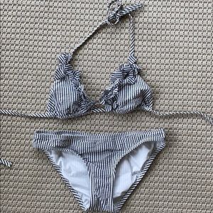 Jcrew seersucker bikini